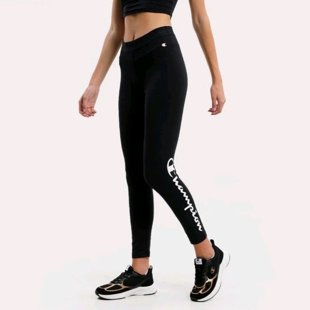 Champion Authentic Athletic Wear Leggings Womens Medium Black NWOT - Picture 1 of 5